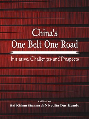 cover image of China's One Belt One Road